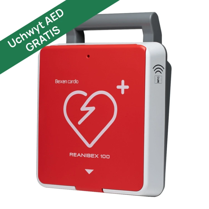 Defibrylator AED półautomatyczny Reanibex 100