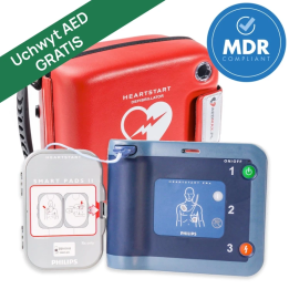 Defibrylator AED Philips FRx Standard w torbie