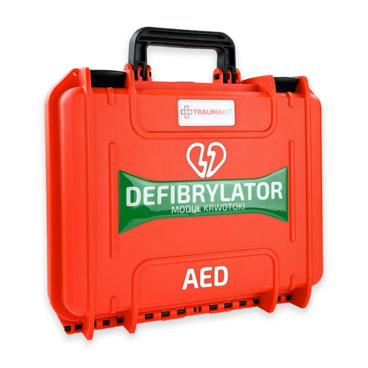 Zestaw Defibrylator AED Philips FRx z apteczką modułową Krwotoki TRAUMAKIT w walizce
