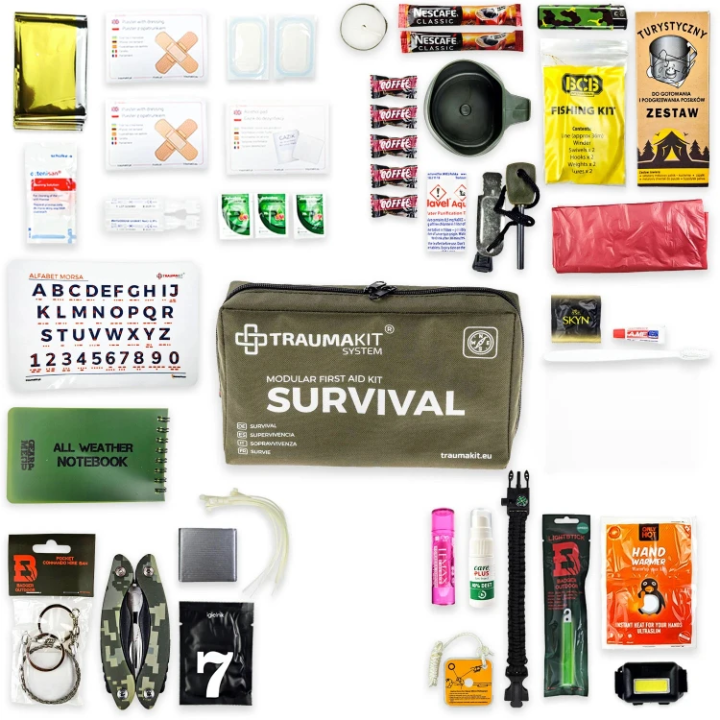 TRAUMA KIT Apteczka Modułowa (V) - Survival