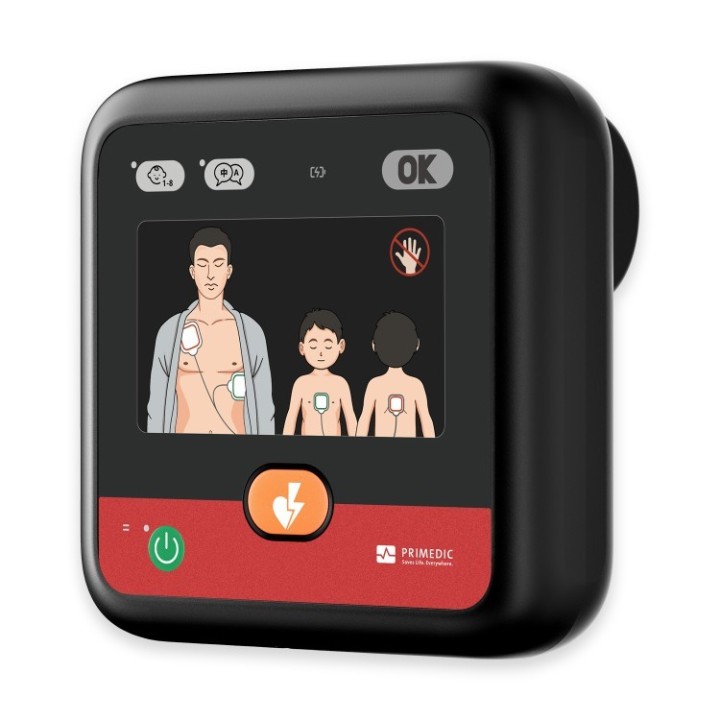 Defibrylator AED Primedic myPAD, wersja 4G (LTE) [REF: 97969]