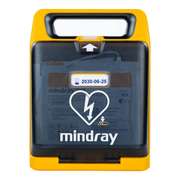 Defibrylator AED Mindray BeneHeart C2 z wyświetlaczem LCD 7", czujnikiem uciśnięć CPR Navi, wersja 4G (8 lat) [TCN24-KB06-AE]