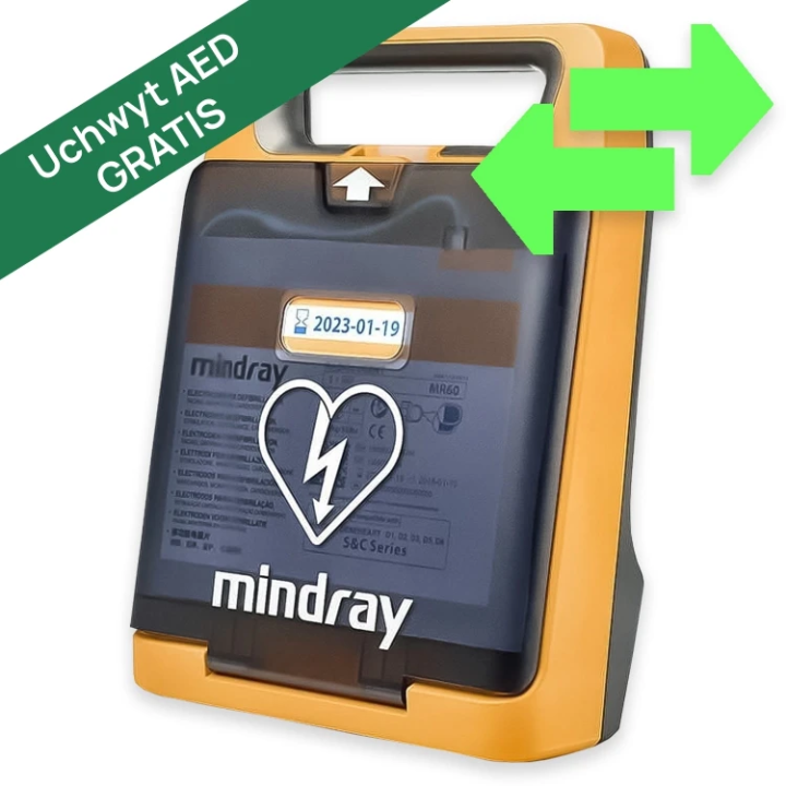 Defibrylator AED Mindray BeneHeart C2 z wyświetlaczem LCD 7" wersja 4G (8 lat) [0654B-XA00029]