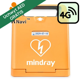 Defibrylator AED Mindray BeneHeart C1A z czujnikiem uciśnięć CPR Navi wersja 4G (8 lat) [TCN24-KB06-AA]