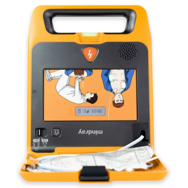 Defibrylator AED Mindray BeneHeart C1A z czujnikiem uciśnięć CPR Navi wersja 4G (8 lat) [TCN24-KB06-AA]