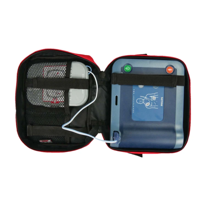 TRAUMA KIT – Torba na defibrylator AED Philips FRx/HS1 (czerwony)
