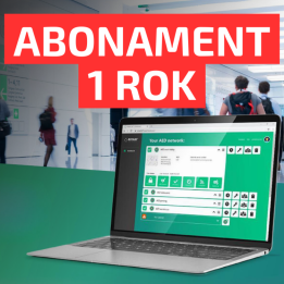 Abonament za zarządzanie on-line - 1 rok
