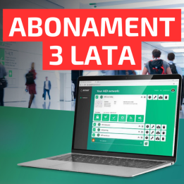 Abonament za zarządzanie on-line - 3 lata