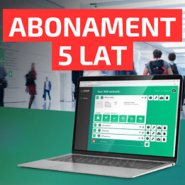 Abonament za zarządzanie on-line - 5 lat