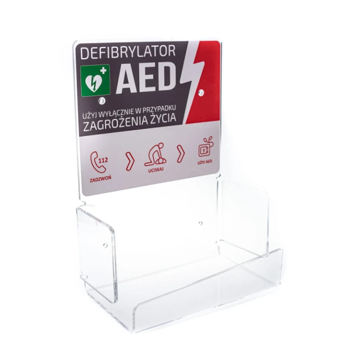 TRAUMA KIT - Uchwyt ścienny U1 do Defibrylatora AED Philips HS1 Slim i Lifepak CR2