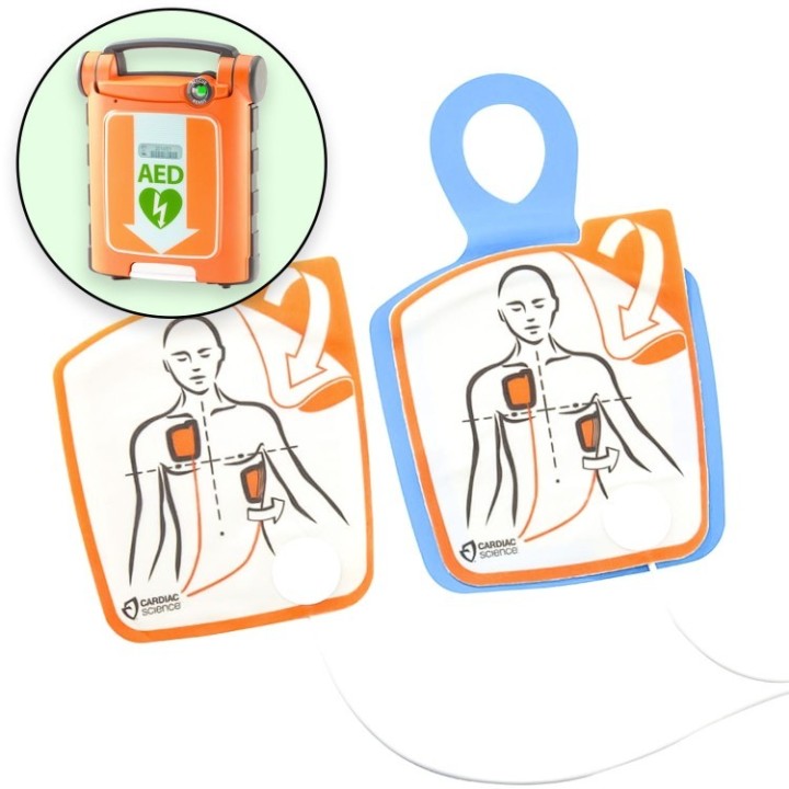 Elektrody terapeutyczne Cardiac Science G5 dla dorosłych