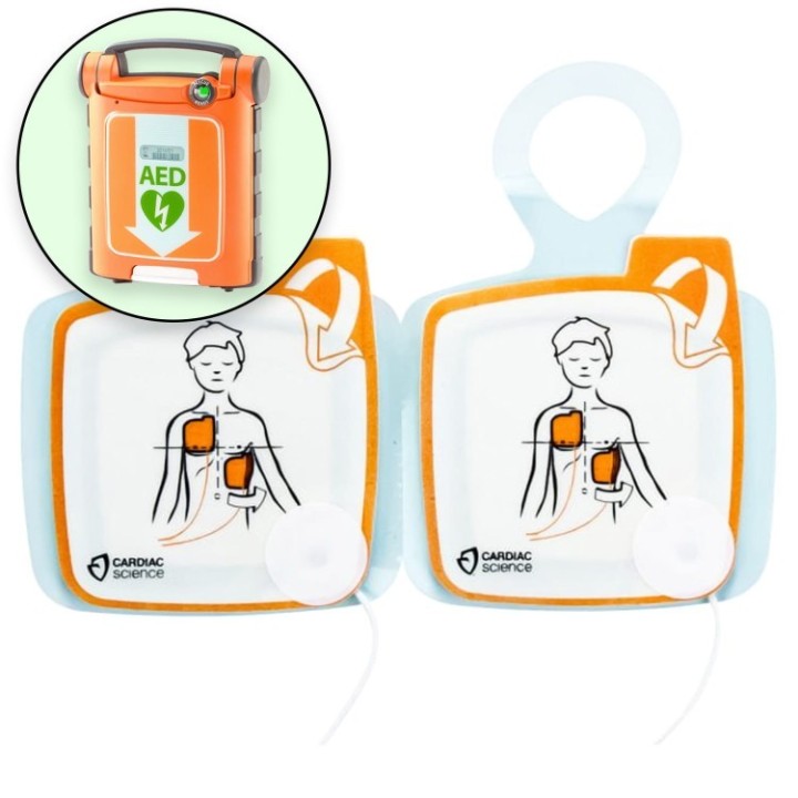Elektrody terapeutyczne Cardiac Science G5 dla dzieci