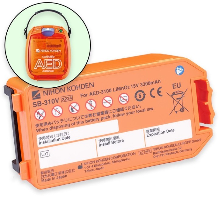 Bateria do defibrylatora Nihon Kohden AED-3100